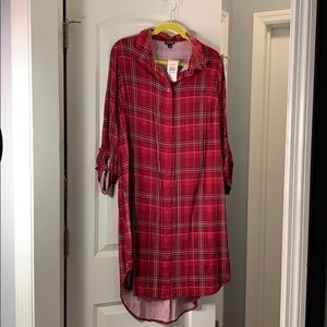 Red Plaids Dress